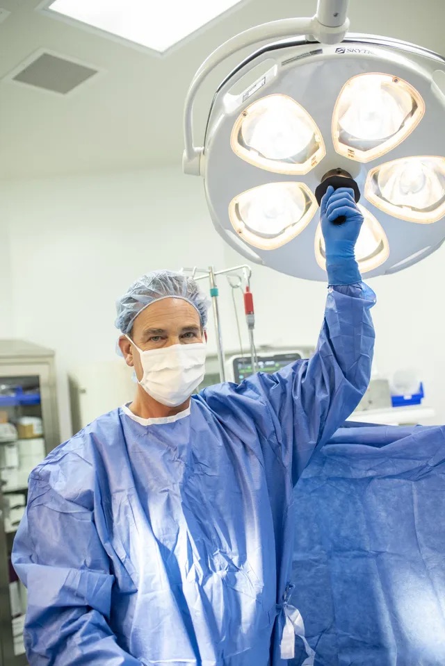 Doctor in the surgery room